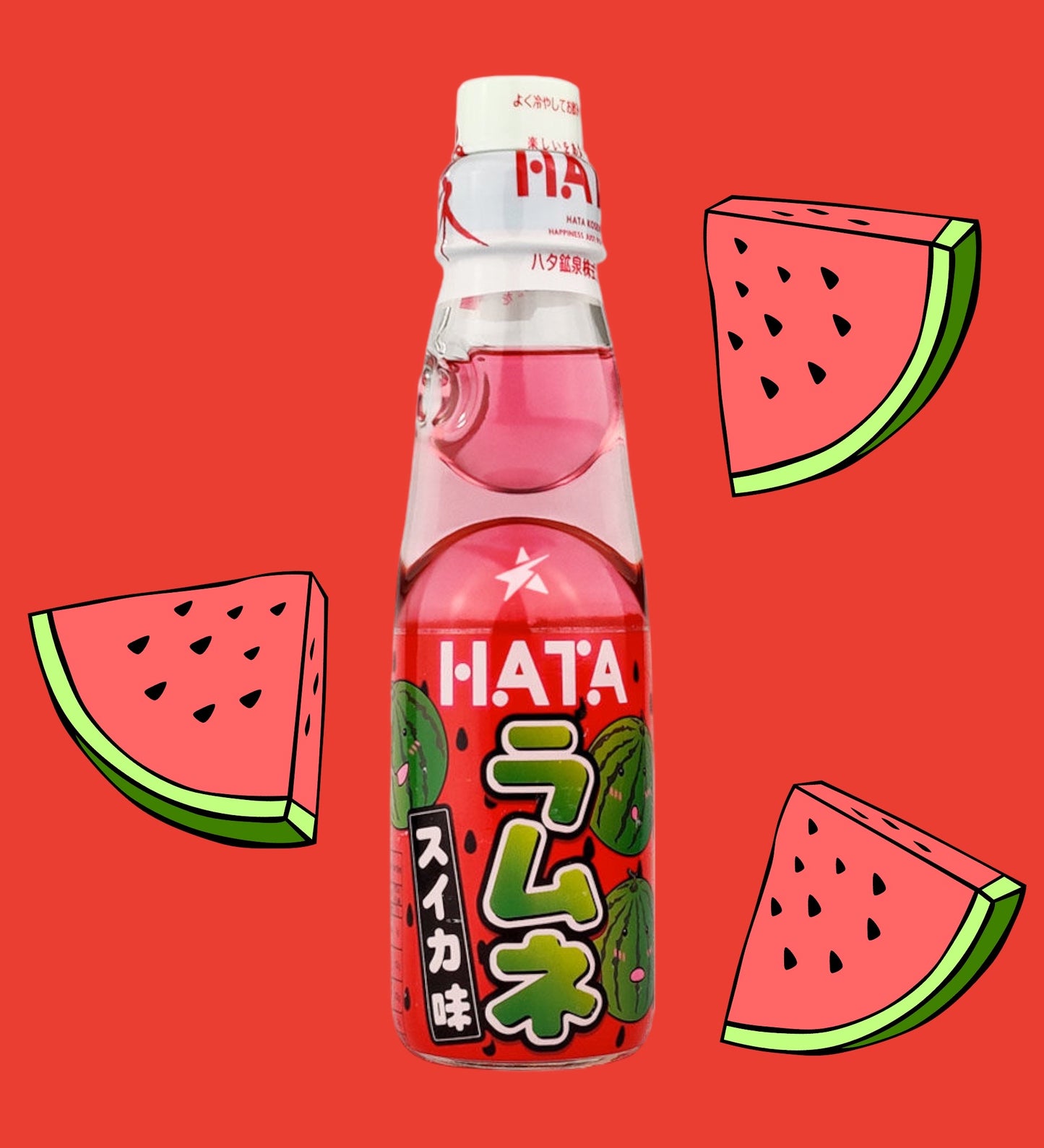 Ramune Hata Watermelon