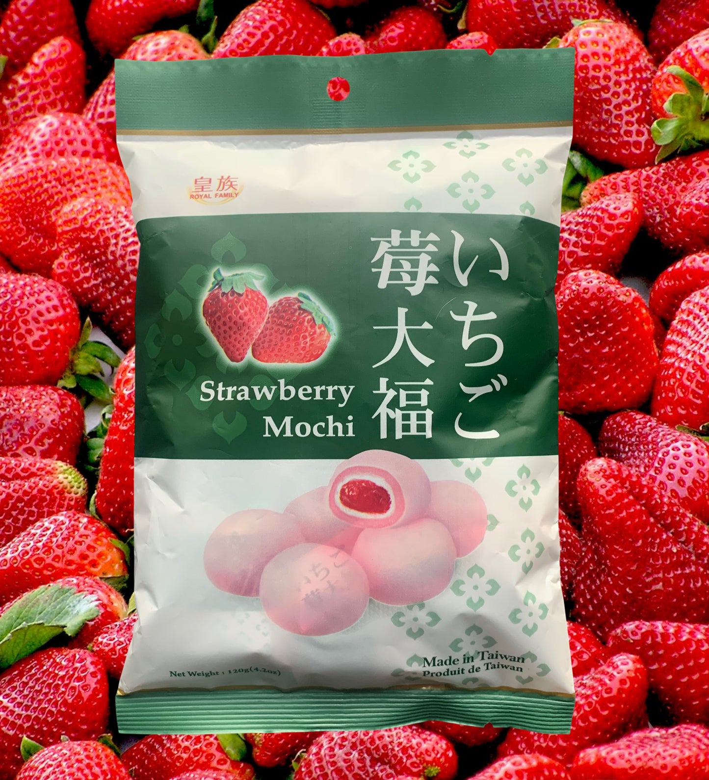 Mochi 120g goût fraise