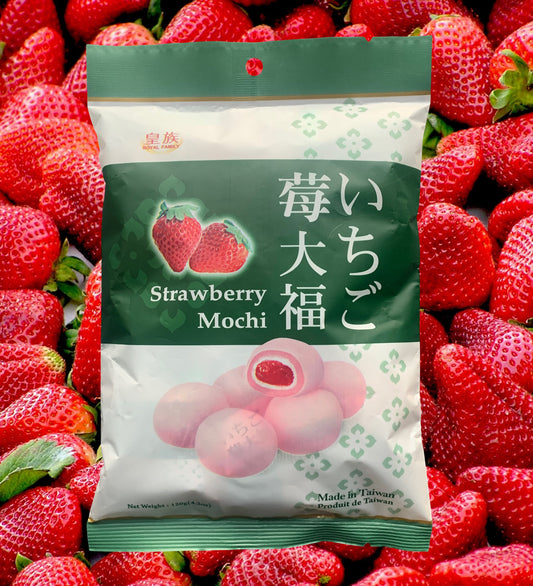 Mochi 120 grammes au goût de la fraise