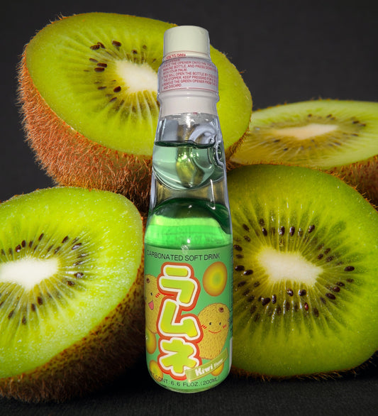 Ramune Hata 200ml au goût du kiwi